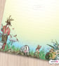 Letter Writing Paper - Animals doing the gardening - Image 7