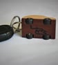 Wooden Car Key ring made from maple. - Image 4