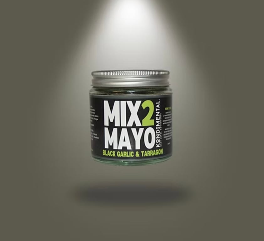 BLACK GARLIC & TARRAGON MIX2MAYO (50g net) Premium Dry Seasoning
