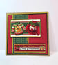 Handmade Cosy Christmas Card with Festive Christmas Jumpers