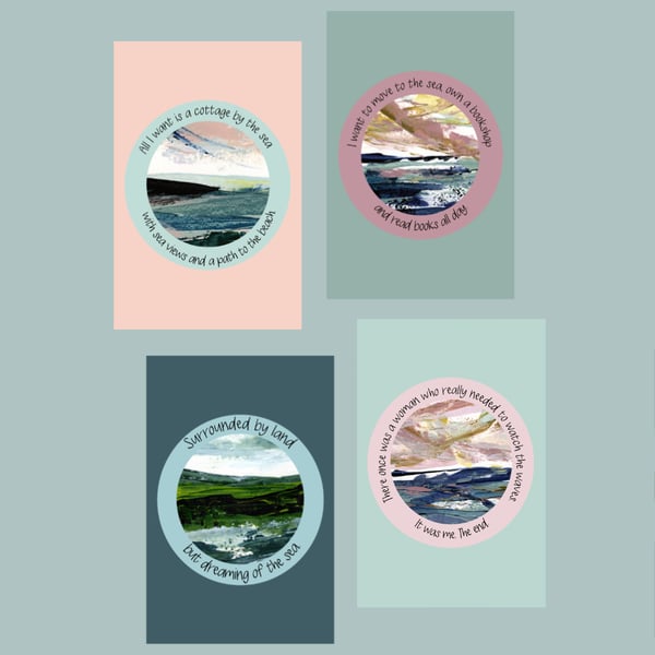 Perfectly Imperfect ‘Dreaming of the Sea’ Mini Print Set 109