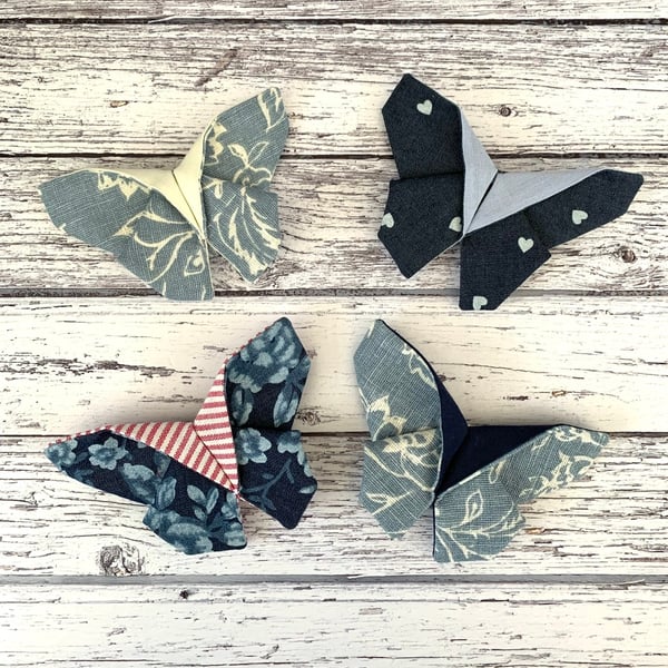 Butterfly Origami Brooch 