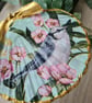 Scallop shell trinket dish bird design home decor - Image 2