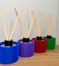 Reed Diffuser Bottle with Modern Coloured Sleeve: Eco-Friendly Diffuser