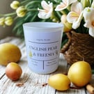 English Pear and Freesia Soy Wax Candle