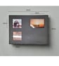Personalised slate photo frame - Triple - Image 4
