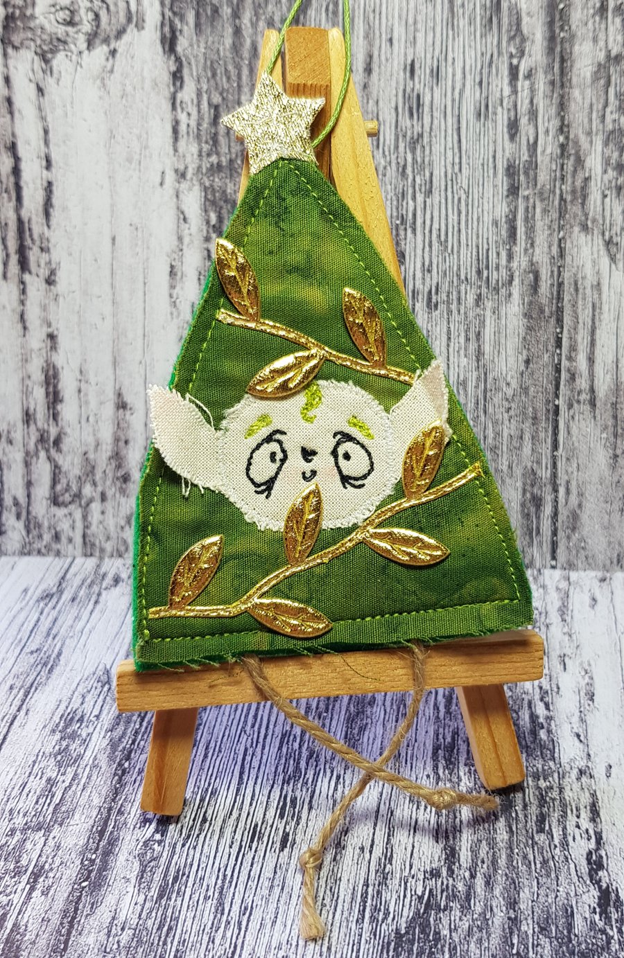 Christmas Tree Elf Hanging Decoration