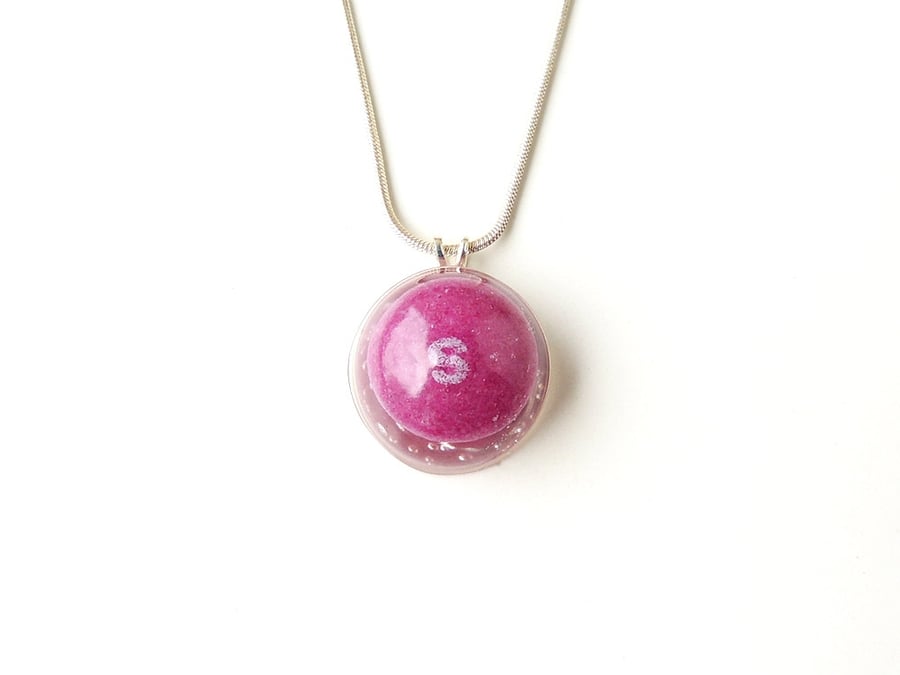 Purple Skittles Necklace - SALE (2318)