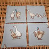 Duck Fabric Coasters