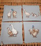 Duck Fabric Coasters - Image 1