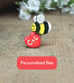 Bee Brooch, Handmade Bee Gift, Bumble Bee Pin, Bumblebee Gift - Image 8