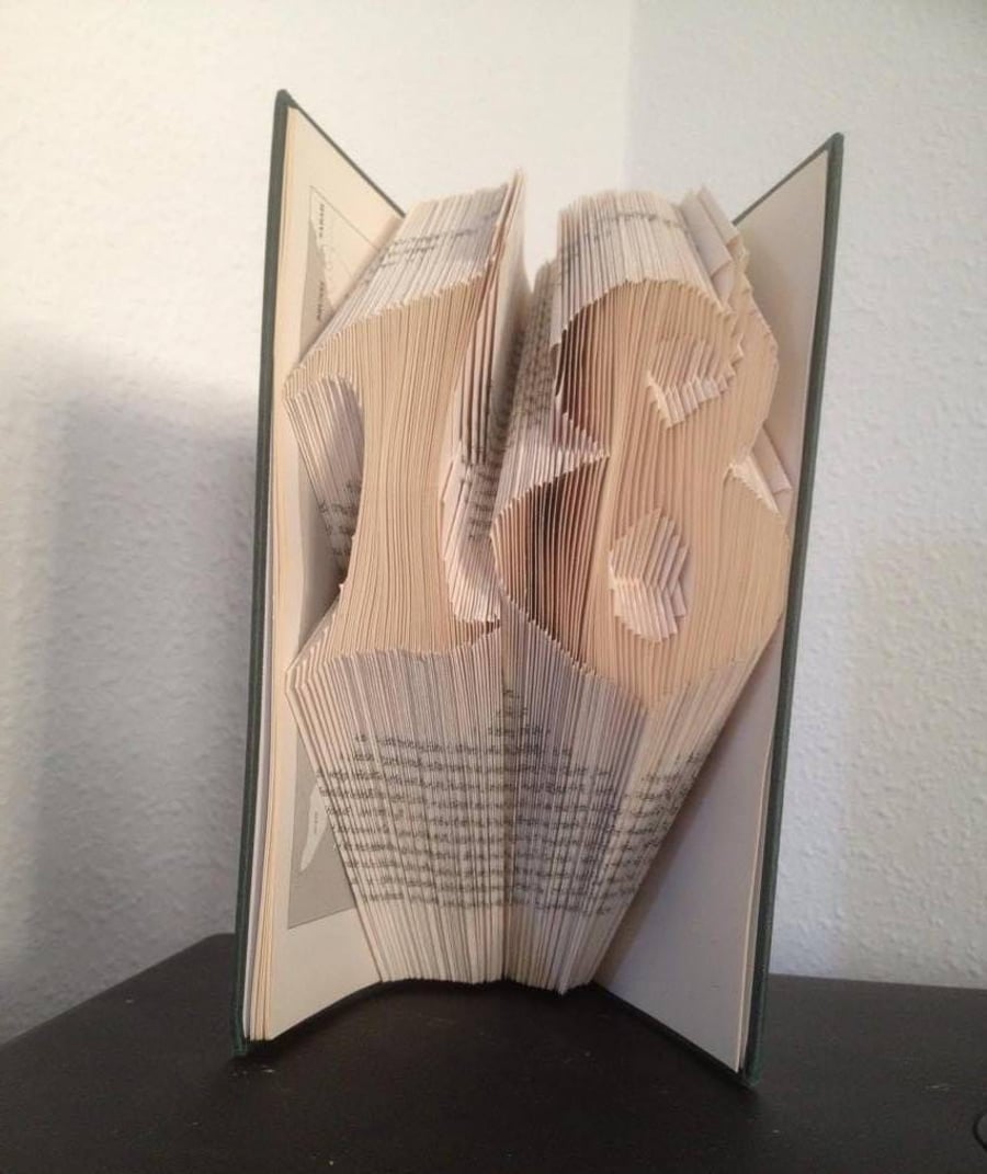 18 MMF Book Folding Pattern - EMAILED PDF PATTERN