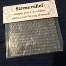 Novelty gift, stress relief, pop bubbles, fun and quirky