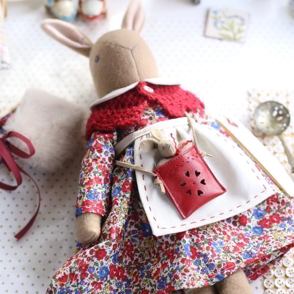 Heirloom Liberty Bunny - Emma and Georgina