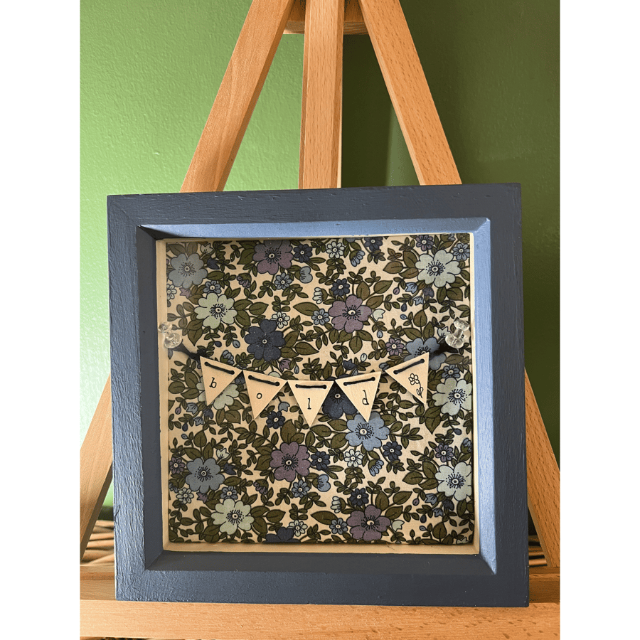 The Taylor: Medium Deep Box Picture Frame 16.5cm x 16.5cm