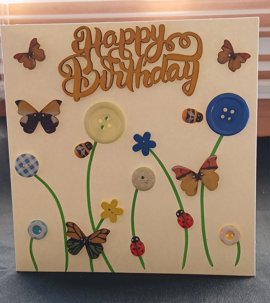 Handmade birthday card 