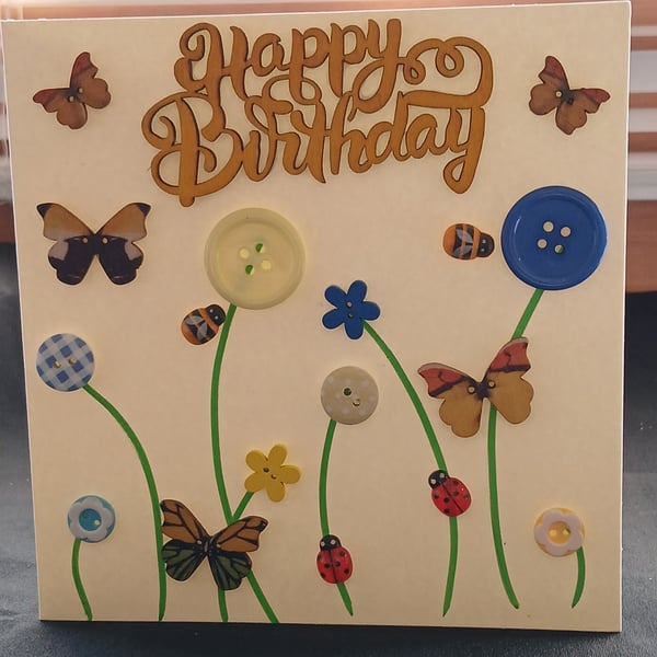 Handmade birthday card 