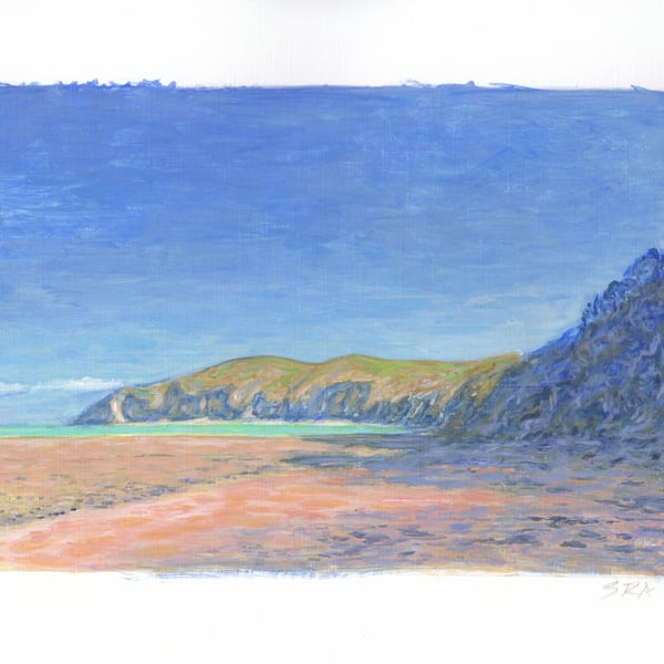 Blacklands Beach, North Devon