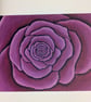 Purple Rose Oil Painting. 2026-08-21 - Image 1