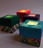 Little Boxes of Light (Origami Flameless Candle Holders, Set of 4) - Image 9