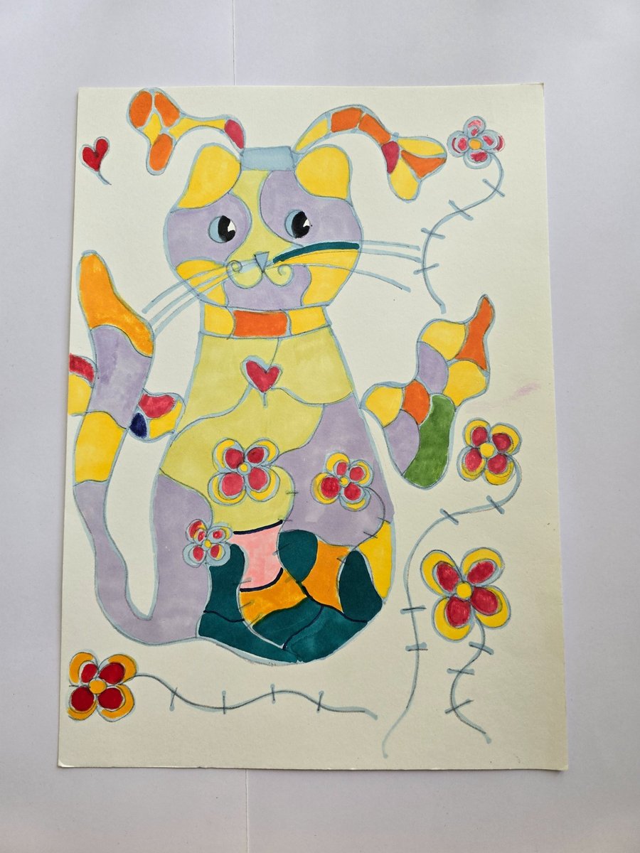 Fairy Cat Drawing