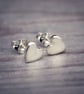 Heart Stud Earrings - Image 1