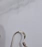 Green Aventurine Nugget Silver Drop Earrings - Image 2
