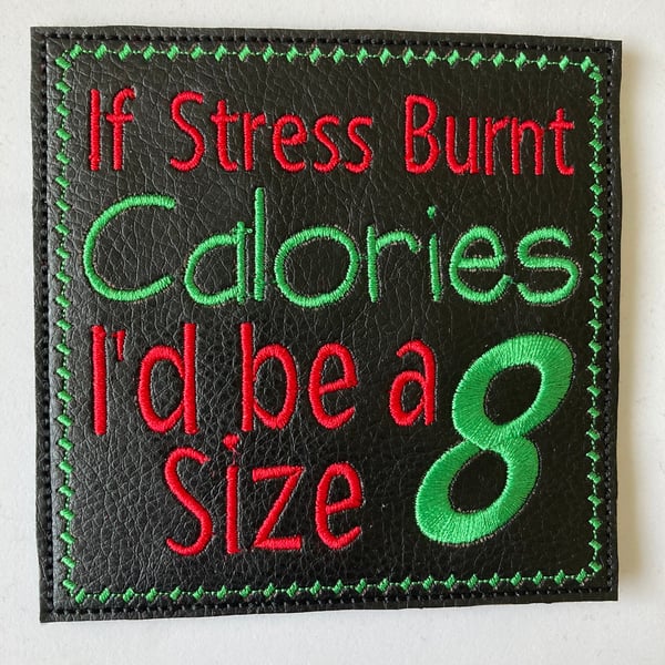 899. Stress - calories coaster.