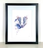 Badger watercolour print, painting, illustration, woodland, British wildlife - Image 6