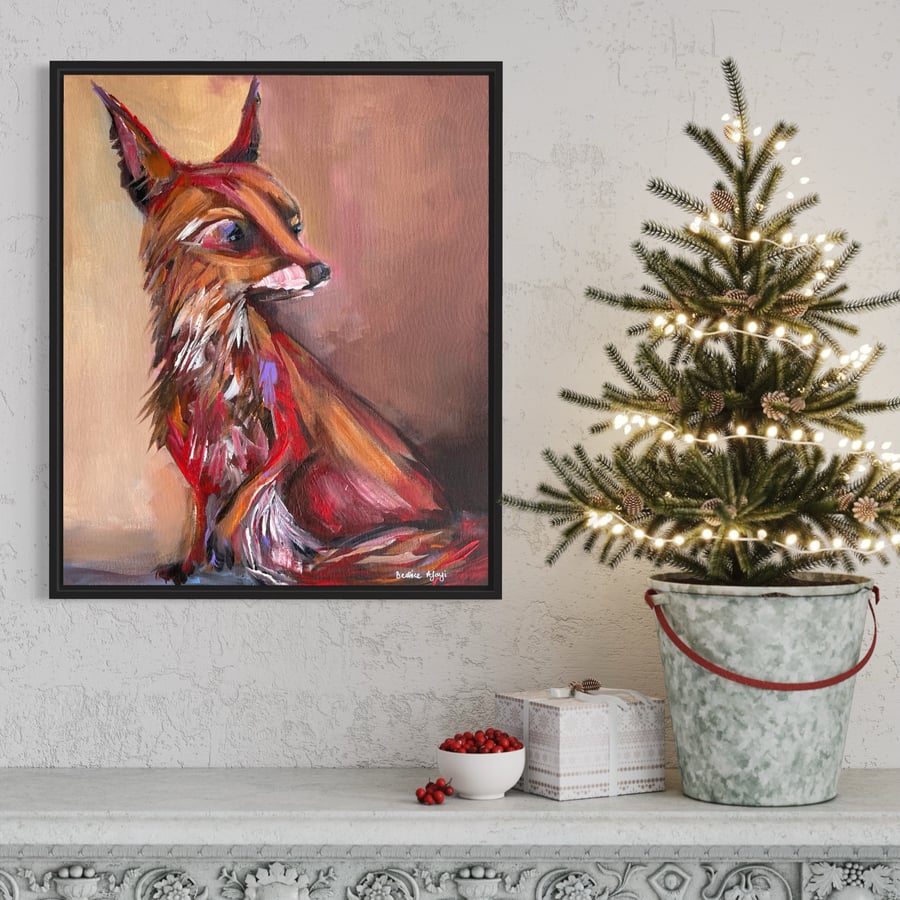 Artwork Fox Painting l