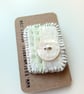 Embroidered Textile Brooch - Image 4