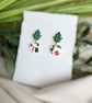 Botanical Fresh Autumn Polymer Clay Earrings - Image 7