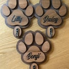 Personalised Dog Lead Hooks 