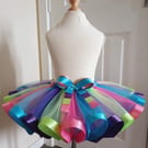 Girl's Mermaid Style Tutu Skirt - Ages From 0-6 Months to 6-7 Years UK 