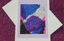 Glossy tissue paper cards