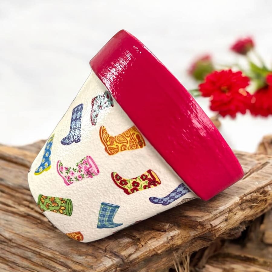 Welly Boot Plant Pot