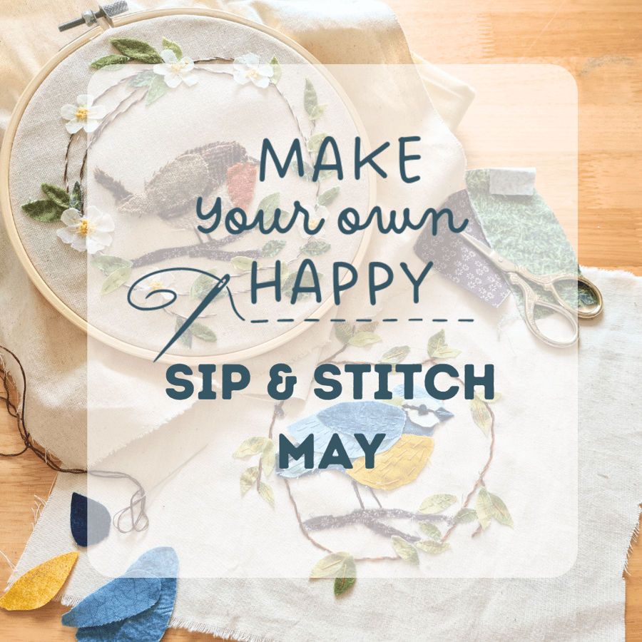 Sip & Stitch MAY – Creative Workshop at Granello Lounge