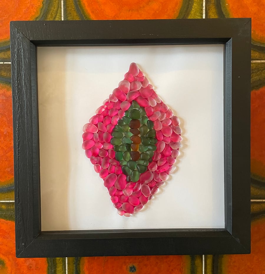 Sea Glass Vulva Vagina Art 
