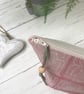 Hand Printed Linen Wash Bag, Toiletry Bag, Accessory Bag - Image 2