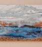 Seascape winter tide fluid art painting  - Image 5