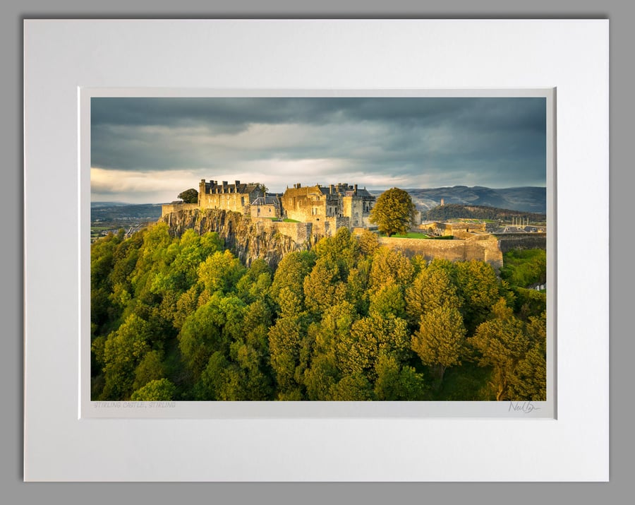 Stirling Castle Scotland - A3 (50x40cm) Unframed Print