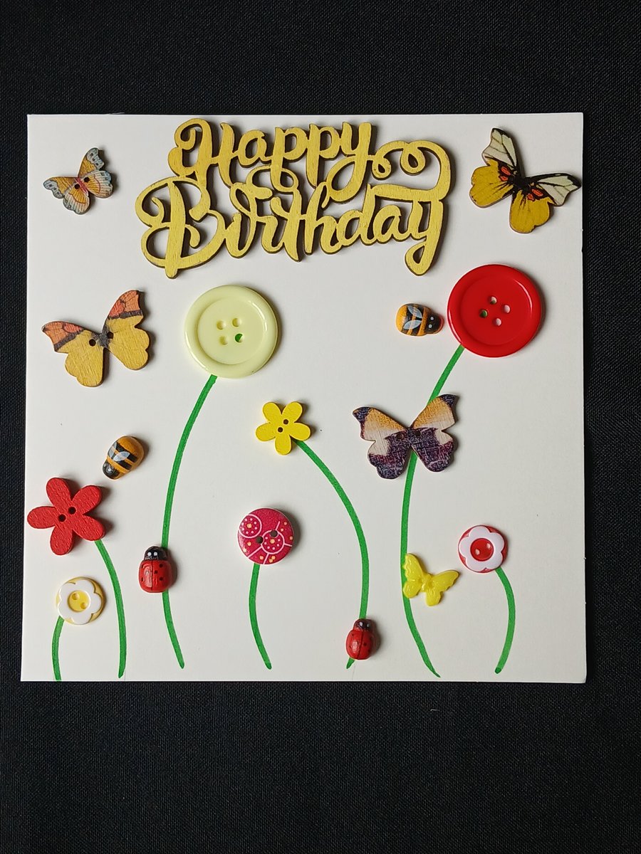 Handmade birthday card 