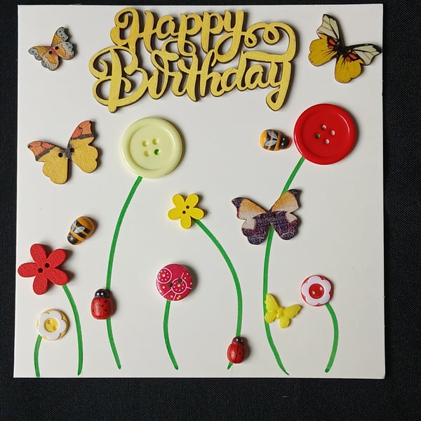 Handmade birthday card 