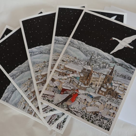 A Wintery Enniskillen Wonderland Pack of 5 A5 cards
