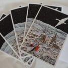 A Wintery Enniskillen Wonderland Pack of 5 A5 cards