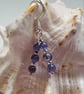 Designer AA 5.55ct Tanzanite Sterling Silver Earrings  - Image 8