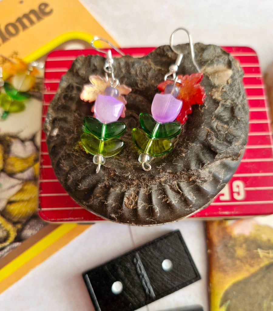 Meadowbelle handmade Tulip Earrings