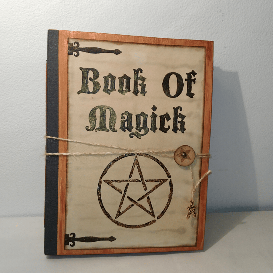 Book of Magick Brown Journal