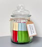 Jar of Happiness, 50 Positive Uplifting Affirmation Quotes, Pick Me Up Gift