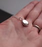 Solid Silver Pebble Pendant, Silver Pebble Necklace, Recycled, Eco-friendly - Image 4
